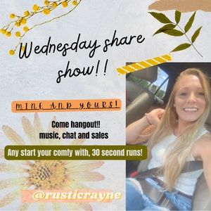 SHARE SHOW Tonight!! ❤️ to be notified!